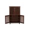 Baxton Studio Fernanda 4-Door Oak Brown Wooden Entryway Shoes Storage Tall Cabinet 118-6512 - alternate 5